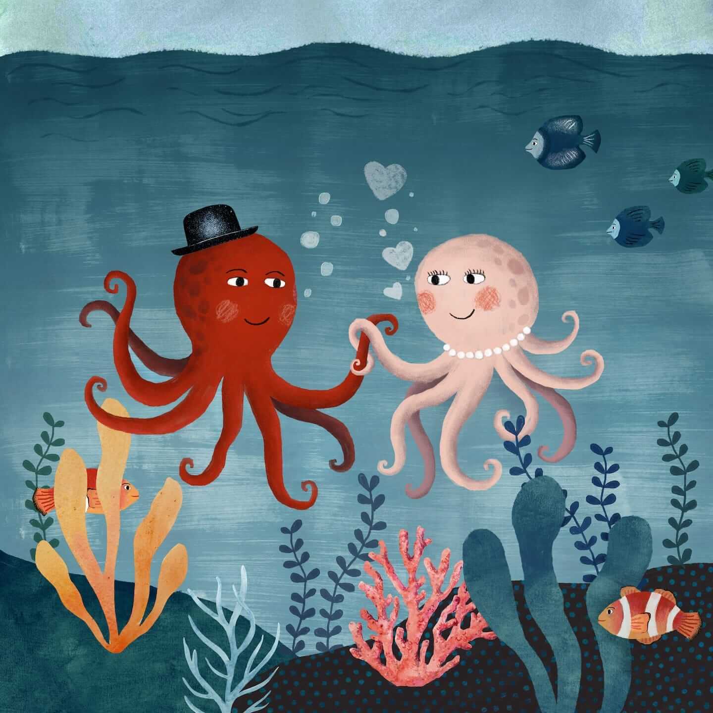 Zaljubljenci v morju