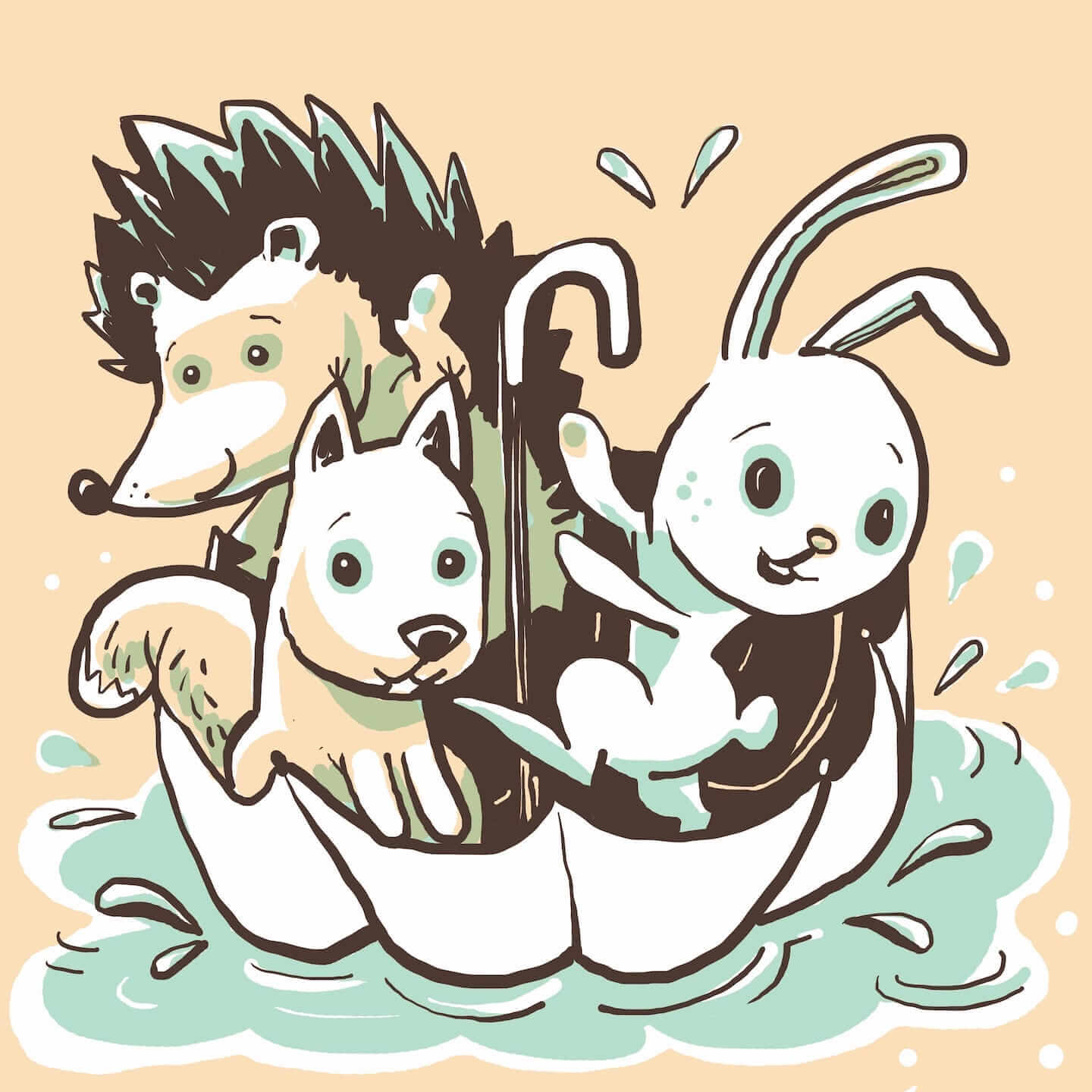 Prav poseben dežnik